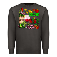 Smoke tis the season to wine Premium Sweatshirt - AdoDesignShop