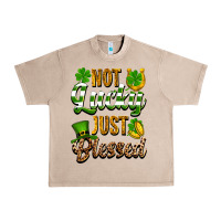 French Oak St. Patrick's Not lucky just blessed Urban Heavy Tee - OliviaCreatesArt