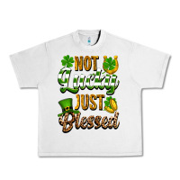 Lunar Rock St. Patrick's Not lucky just blessed Urban Heavy Tee - OliviaCreatesArt