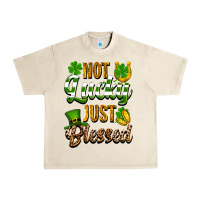 Sandshell St. Patrick's Not lucky just blessed Urban Heavy Tee - OliviaCreatesArt