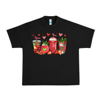Black strawberry coffee cups Urban Heavy Tee - Jasminsmagicworld
