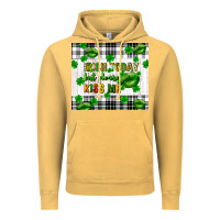 Vintage Mustard Irish today but please kiss me st. patricks day Vintage Hoodie - FaDigitalArtStudio