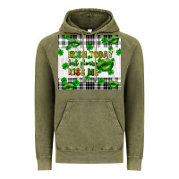 Vintage Olive Irish today but please kiss me st. patricks day Vintage Hoodie - FaDigitalArtStudio