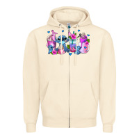 Sandshell stitch coffee cups Zipper Hoodie - AdoDesignShop