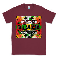 Burgundy no sugar no cream black tumbler Classic Tee - CowGirlArtShop