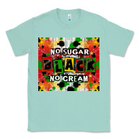 Seafoam no sugar no cream black tumbler Classic Tee - CowGirlArtShop