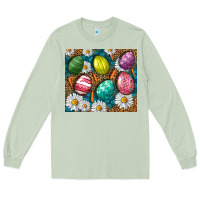 Matcha Easter Eggs Tumbler Long Sleeve Tee - BundleAndBundleShop