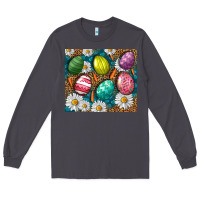 Smoke Easter Eggs Tumbler Long Sleeve Tee - BundleAndBundleShop