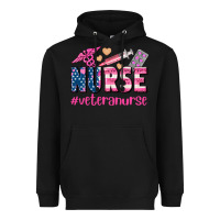 Black veteran nurse Heavyweight Hoodie - AdoDesignShop