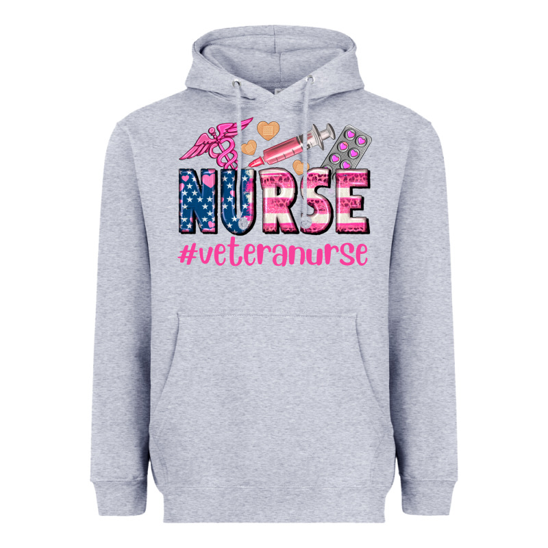 Veteran Nurse Heavyweight Hoodie by AdoDesignShop | Teevron