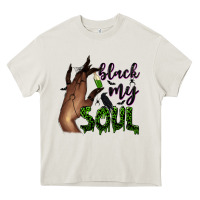 Black My Soul Heavy Core Tee | Teevron