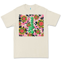 Bone mama with hippie daisies Premium Tee - TumblerDesignByShophia