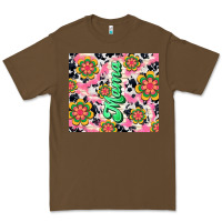 Cacao mama with hippie daisies Premium Tee - TumblerDesignByShophia