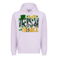 Lilac Half Irish All Trouble Premium Hoodie - CowhideDigitalArt