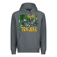 Rock Half Irish All Trouble Premium Hoodie - CowhideDigitalArt