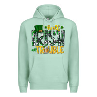 Seafoam Half Irish All Trouble Premium Hoodie - CowhideDigitalArt