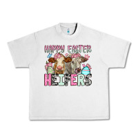 Lunar Rock Happy Easter Heifers Urban Heavy Tee - OliviaCreatesArt