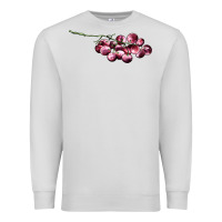 Dove Grey red grape Premium Sweatshirt - AdoDesignShop