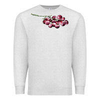 Oatmeal Heather red grape Premium Sweatshirt - AdoDesignShop