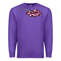 Purple red grape Premium Sweatshirt - AdoDesignShop