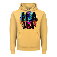 Vintage Mustard Mama lightning bolts Mother's Day Vintage Hoodie - FaDigitalArtStudio
