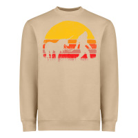 Mushroom sasquatch and unicorn vintage Heavyweight Sweatshirt - artisFamous