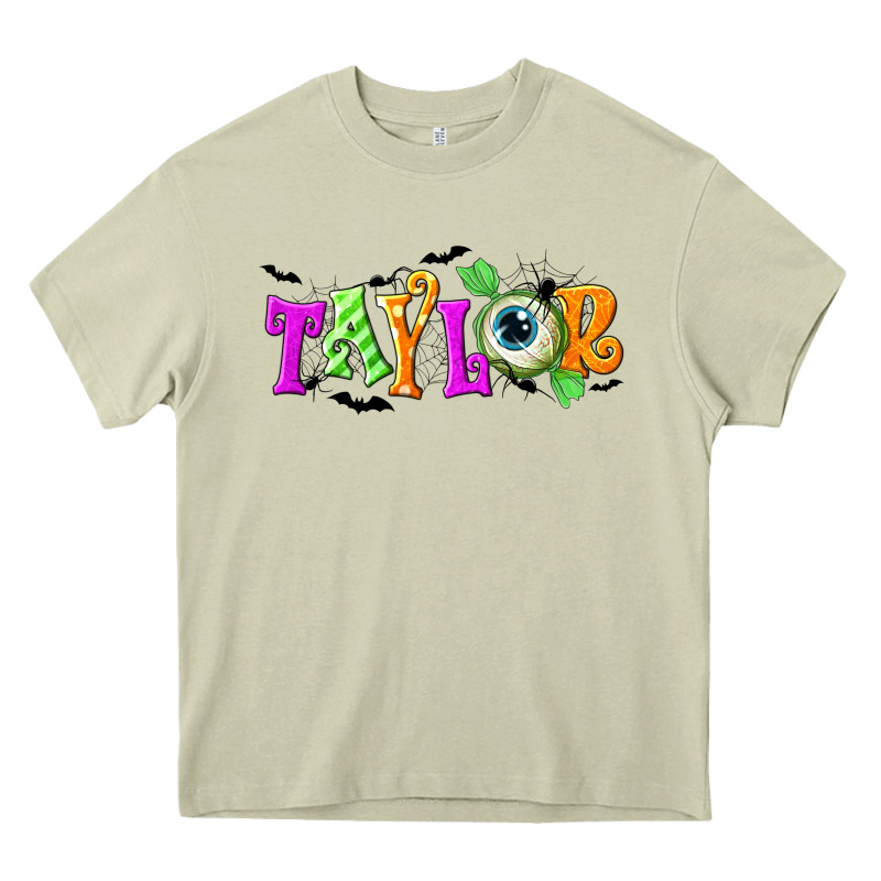 Personalized Halloween Heavy Core Tee by NancyCooperArtShop | Teevron