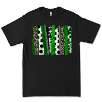 Black Soccer brushstroke Premium Tee - HowdyJamesFarm