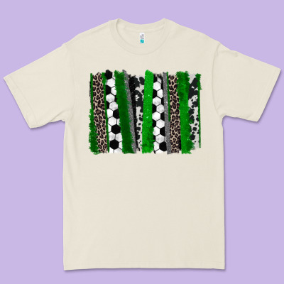 Soccer Brushstroke Premium Tee Designed By Howdyjamesfarm