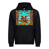 Black texas longhorn sunflower gemstone Urban Hoodie - JahusDesignShop