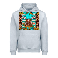 Heather Grey texas longhorn sunflower gemstone Urban Hoodie - JahusDesignShop
