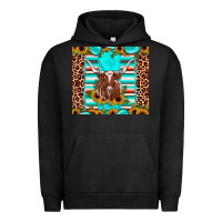 Pigment Black texas longhorn sunflower gemstone Urban Hoodie - JahusDesignShop