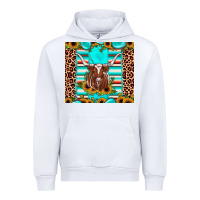 White texas longhorn sunflower gemstone Urban Hoodie - JahusDesignShop