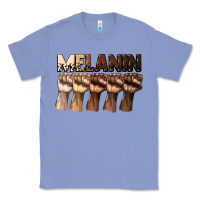 Colony Blue melanin juneteenth Classic Tee - CowGirlArtShop