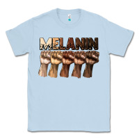 Dusty Blue melanin juneteenth Classic Tee - CowGirlArtShop