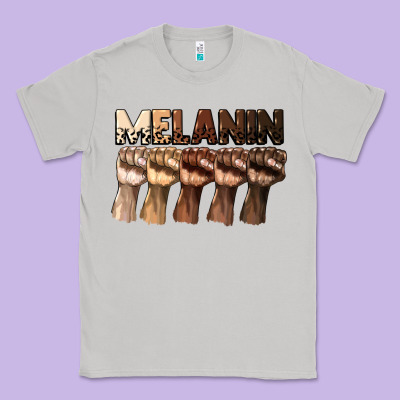 Melanin Juneteenth Classic Tee Designed By Cowgirlartshop