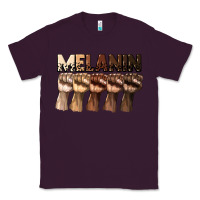 Plum melanin juneteenth Classic Tee - CowGirlArtShop