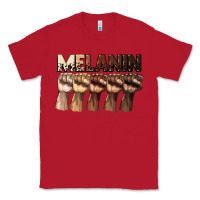 Red melanin juneteenth Classic Tee - CowGirlArtShop