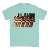 Seafoam melanin juneteenth Classic Tee - CowGirlArtShop