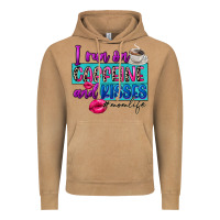 Vintage Camel I run on caffeine and kisses Vintage Hoodie - FaDigitalArtStudio