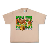 Burro St. Patrick's little miss pot of gold Urban Heavy Tee - OliviaCreatesArt