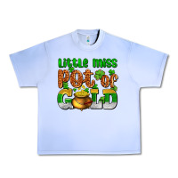 Grape Ice St. Patrick's little miss pot of gold Urban Heavy Tee - OliviaCreatesArt