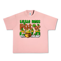 Salmon St. Patrick's little miss pot of gold Urban Heavy Tee - OliviaCreatesArt