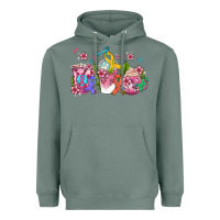Sage western cancer  coffee cups with ribbons Heavyweight Hoodie - AdoDesignShop