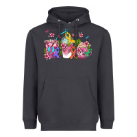 Western Cancer  Coffee Cups With Ribbons Heavyweight Hoodie | Teevron