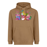 Toasted Coconut western cancer  coffee cups with ribbons Heavyweight Hoodie - AdoDesignShop