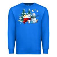 True Royal dental christmas teeth and winter with snowman Premium Sweatshirt - AdoDesignShop