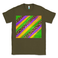 Army Green mardi gras carnival Classic Tee - Jasminsmagicworld
