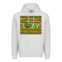 Dove Grey st Patricks lucky gnome Premium Hoodie - Jasminsmagicworld