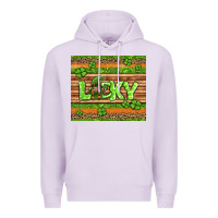 Lilac st Patricks lucky gnome Premium Hoodie - Jasminsmagicworld